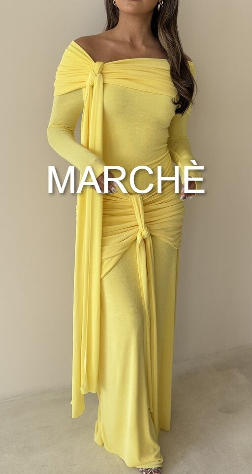 OFF SHOULDER DRAPED