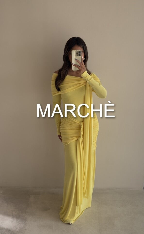 OFF SHOULDER DRAPED