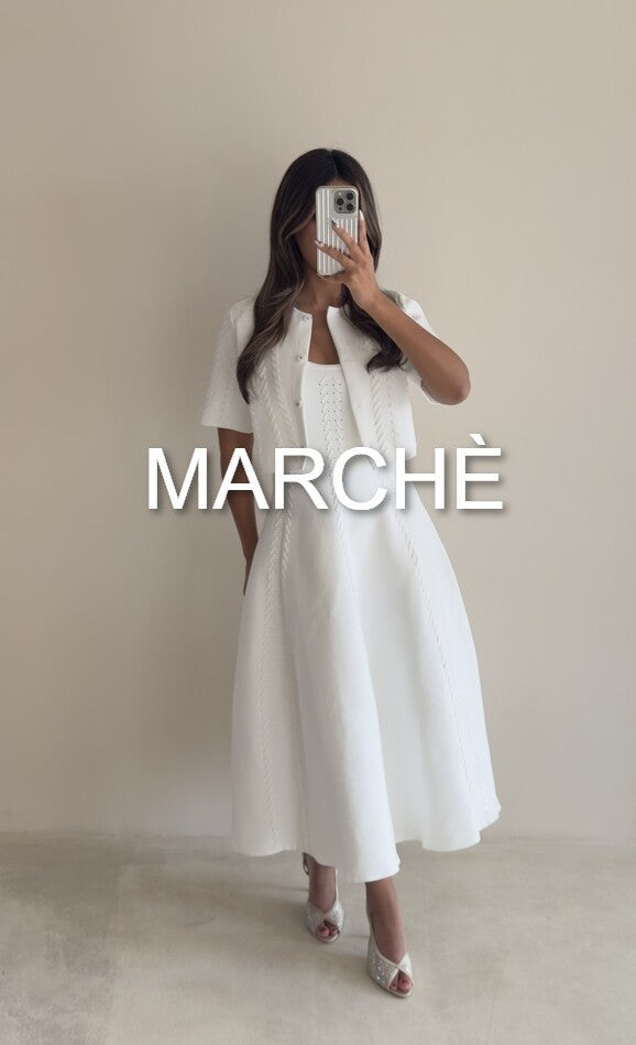 LONG KNITTED DRESS WITH CARDIGAN