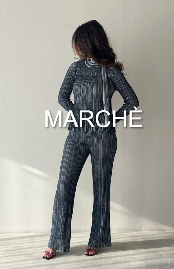 SET NECKLINE TIE +PANTS