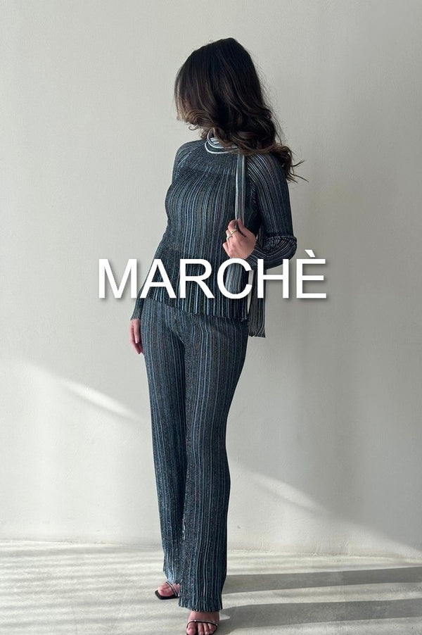SET NECKLINE TIE +PANTS