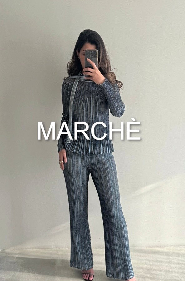 SET NECKLINE TIE +PANTS