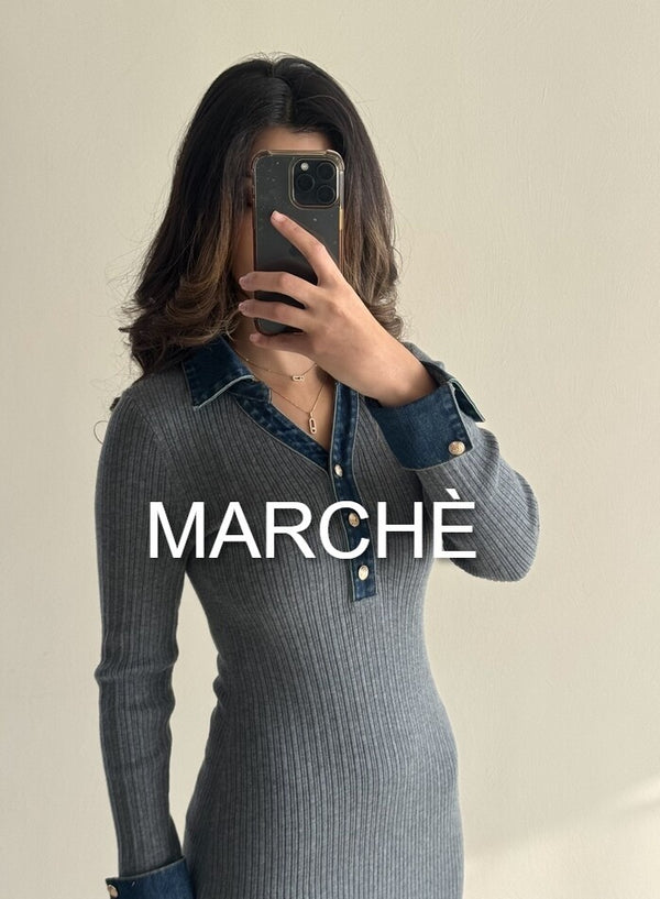 SLIM SWEATER ELEGANT DRESS