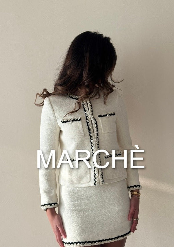 BEADING JACKET & SKIRT
