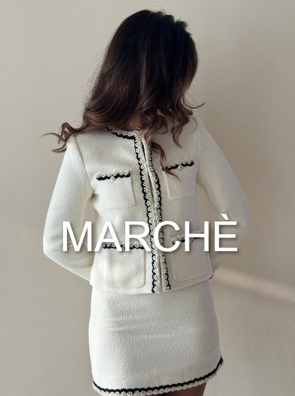 BEADING JACKET & SKIRT