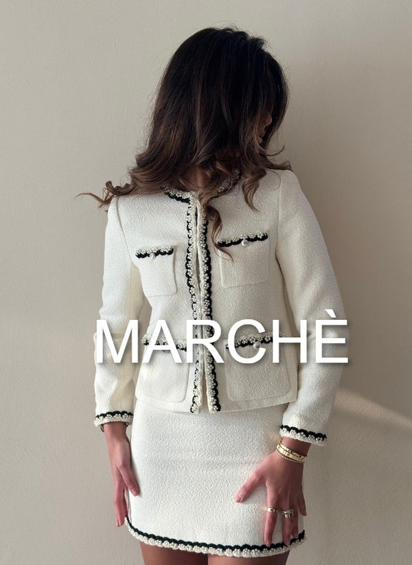 BEADING JACKET & SKIRT