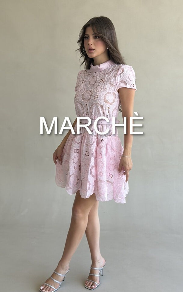 SWEET 3D LACE MINI DRESS