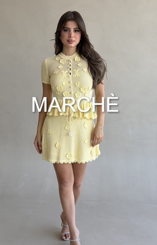 NEW FLOWER  KNIT MINI