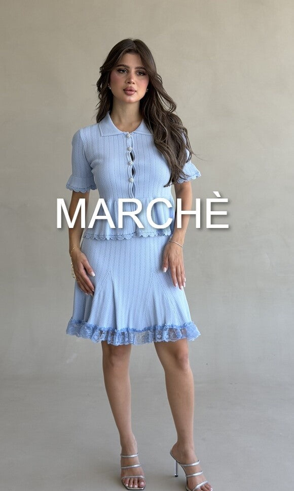 GUEST COCKTAIL POLO TOP + SKIRT