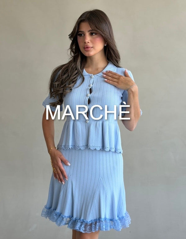 GUEST COCKTAIL POLO TOP + SKIRT