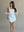 WAVE HEM LACE UP DRESS