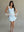 WAVE HEM LACE UP DRESS