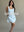 WAVE HEM LACE UP DRESS