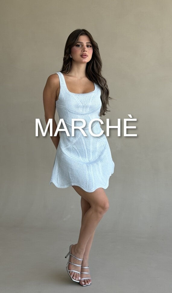 WAVE HEM LACE UP DRESS