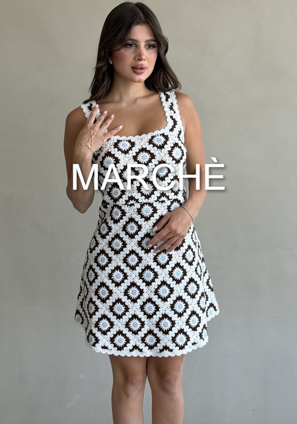 DAISY CROCHET TANK DRESS
