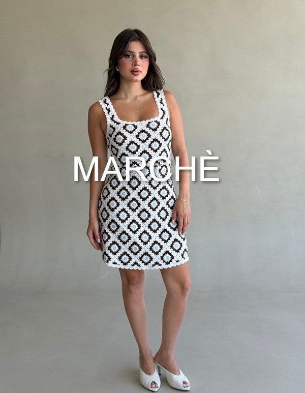 DAISY CROCHET TANK DRESS