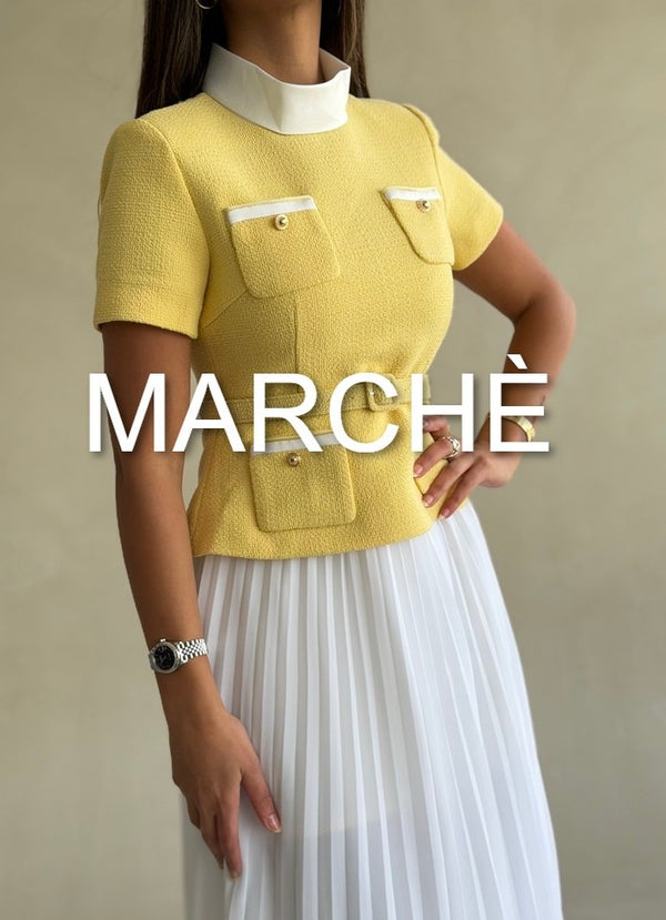 FASHIONABLE NEW STYLE TWEED DRESS