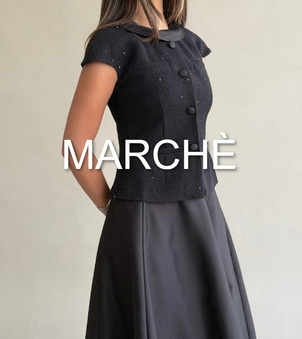 SET MANDARIN STYLE TOP  + SILK SKIRT