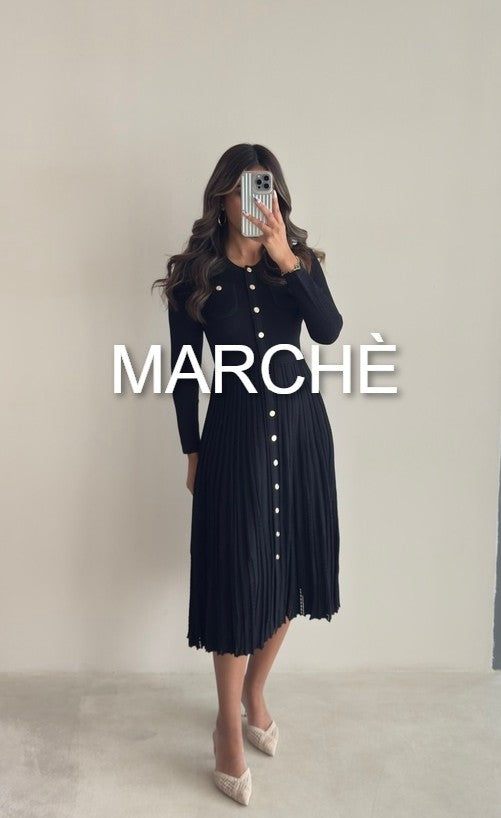 2 POCKET KNIT MINI DRESS