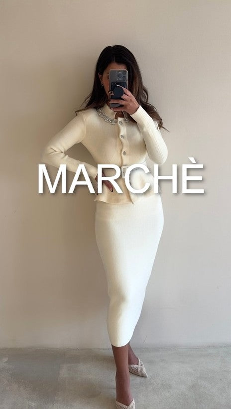 NECK-LINE DIAMOND BELTED