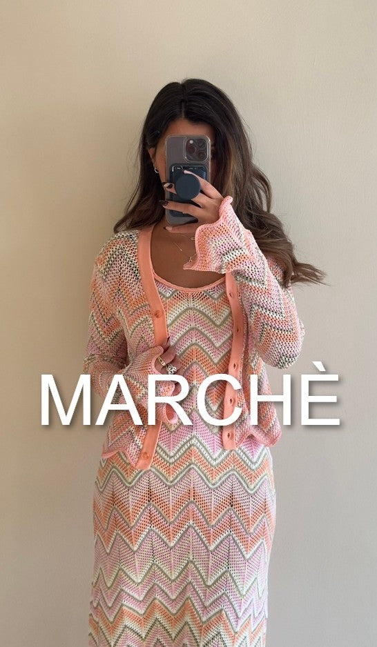 FAMOUS ZIGZAG CARDIGAN +DRESS