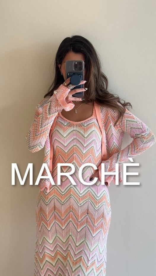 FAMOUS ZIGZAG CARDIGAN +DRESS