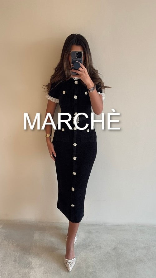 LACE VELVET BELT WAIST