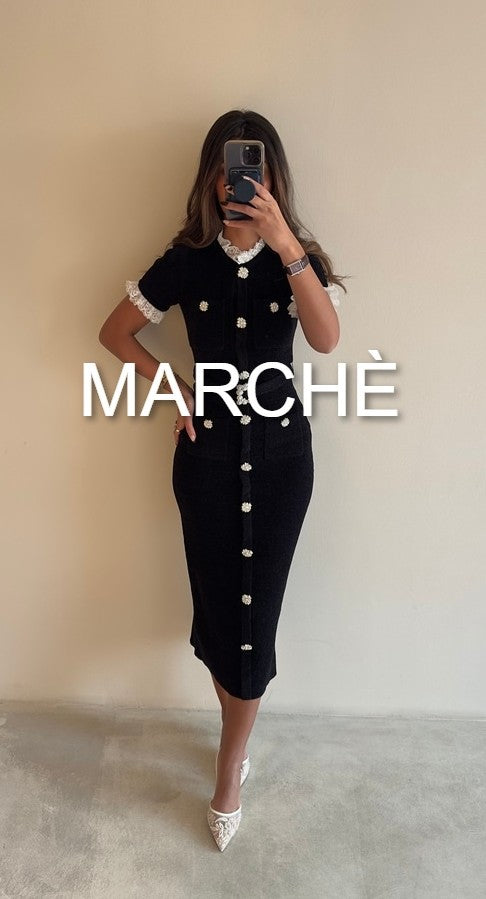 LACE VELVET BELT WAIST