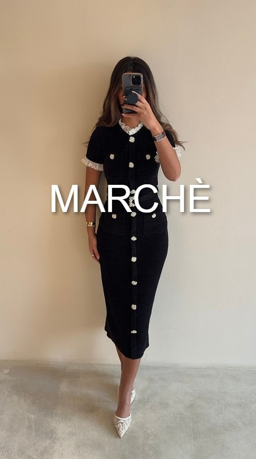 LACE VELVET BELT WAIST