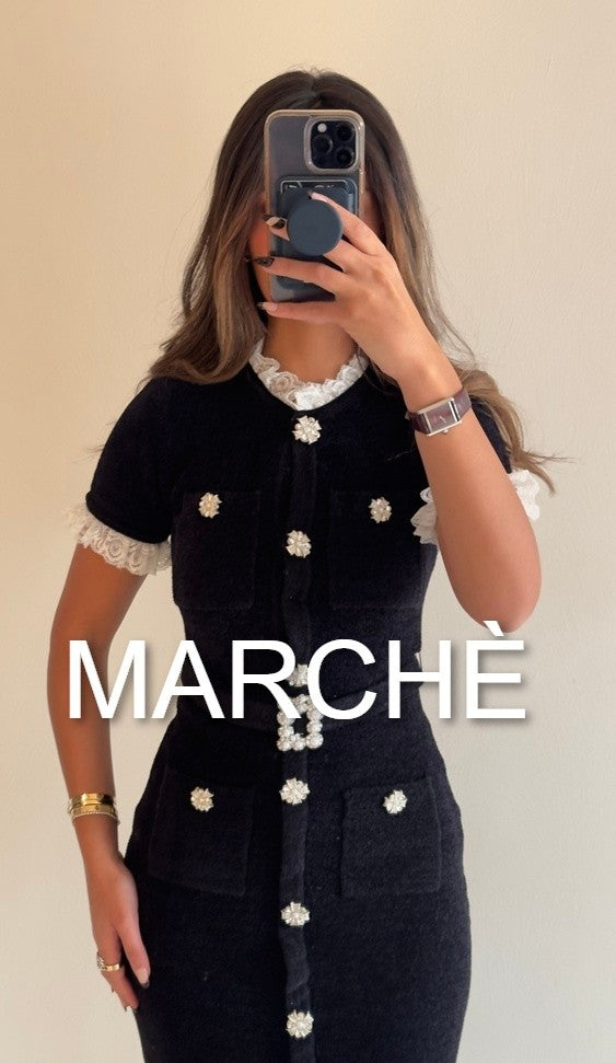 LACE VELVET BELT WAIST