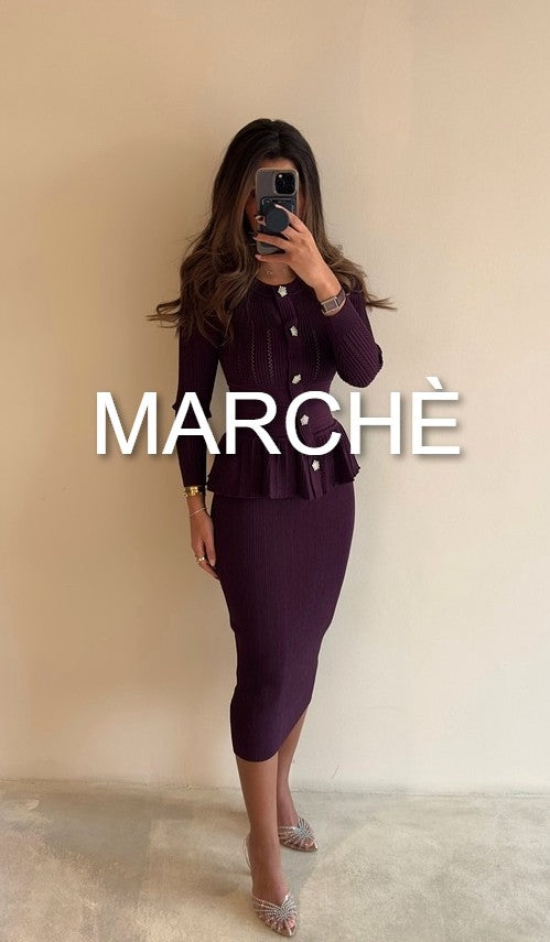 ONE-PIECE KNITTED  DRESS