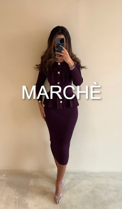 ONE-PIECE KNITTED  DRESS