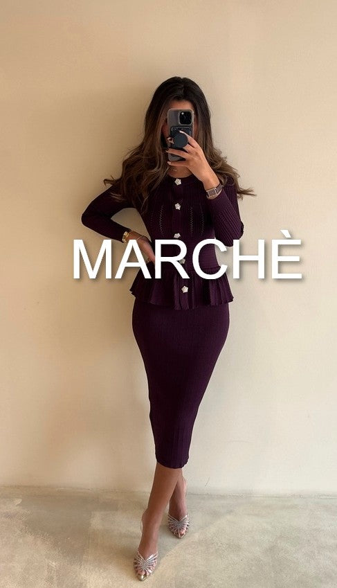 ONE-PIECE KNITTED  DRESS