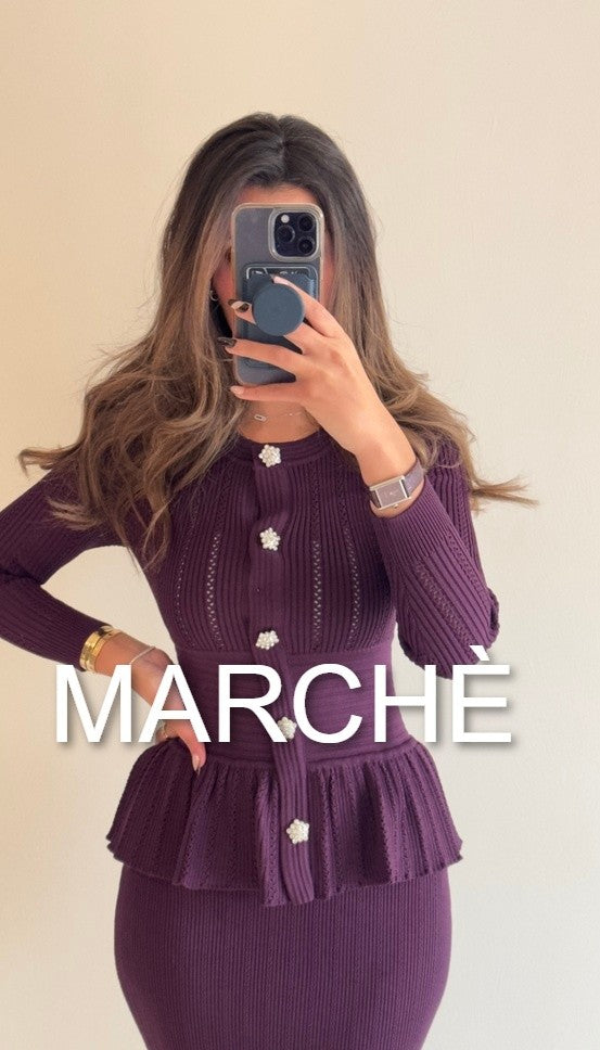 ONE-PIECE KNITTED  DRESS