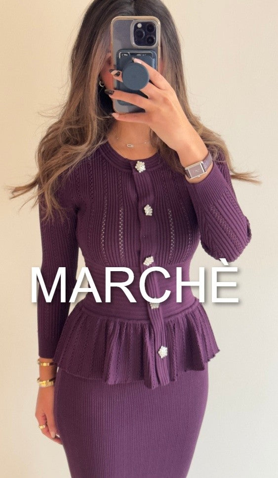 ONE-PIECE KNITTED  DRESS