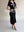 FLOWER DECORATION KNIT DRESS