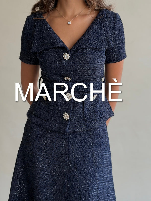 CHIC VINTAGE TOP + SKIRT