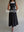 LACE-NECK COCKTAIL SATIN DRESS