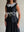LACE-NECK COCKTAIL SATIN DRESS