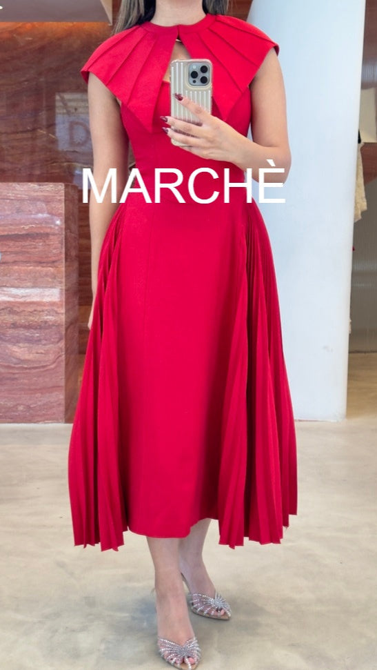 EMILY WITH CAPE  DRESS