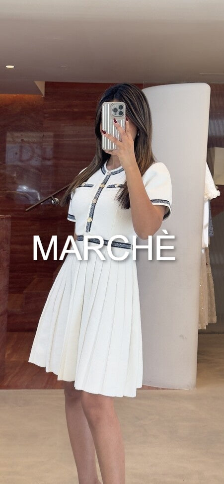 PLEATED SHORT DRESS