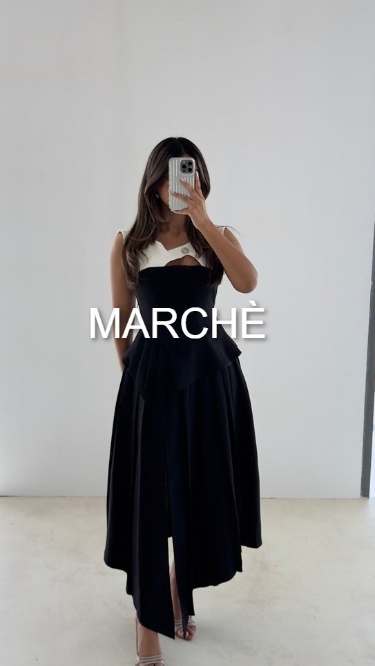 WAIST CINCHING DRESS