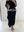 SLANT COLLAR EMPIRE WAIST   DRESS