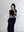 SLANT COLLAR EMPIRE WAIST   DRESS