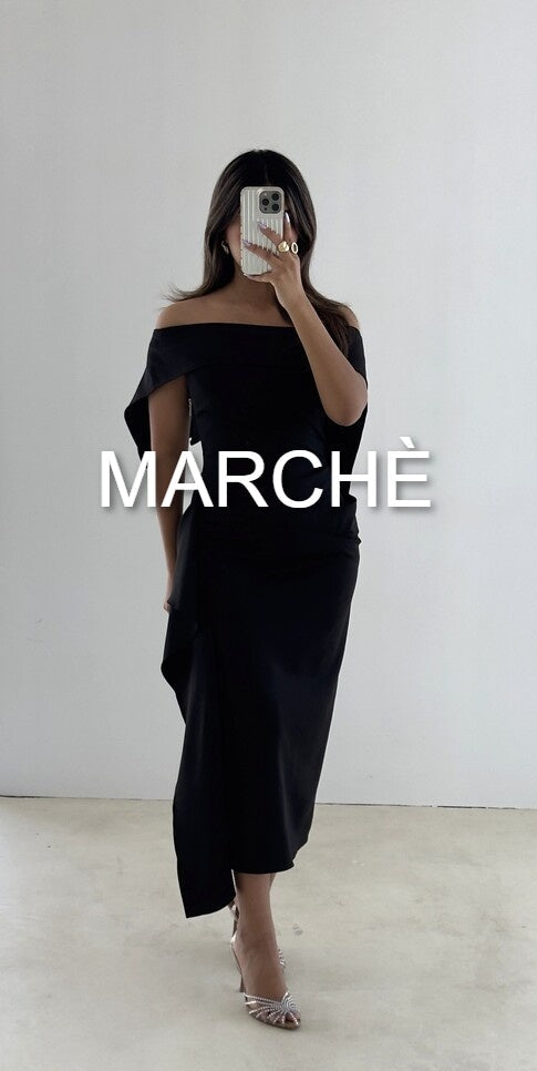 SLANT COLLAR EMPIRE WAIST   DRESS
