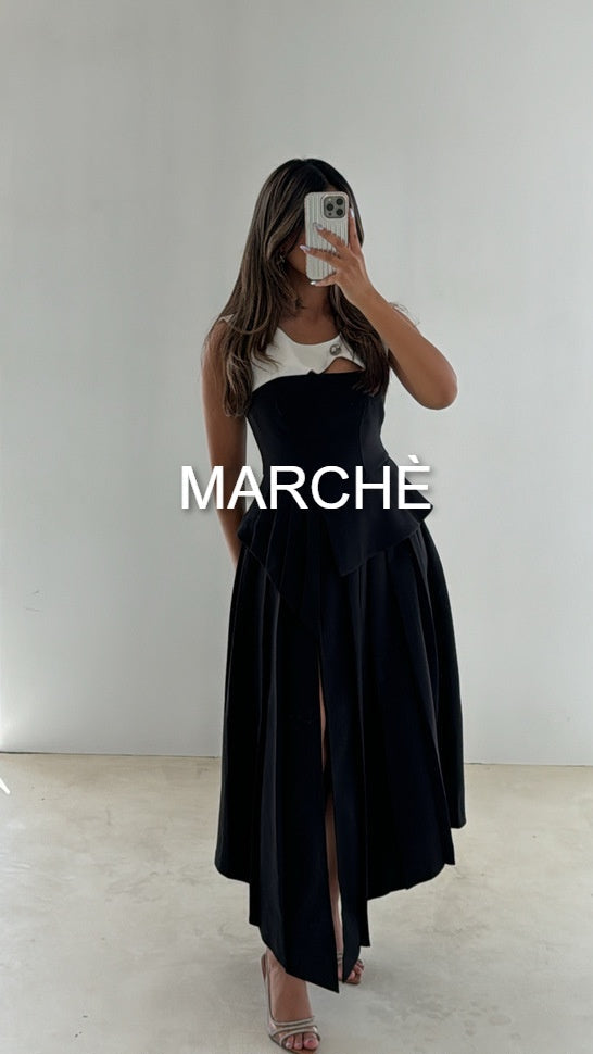 WAIST CINCHING DRESS