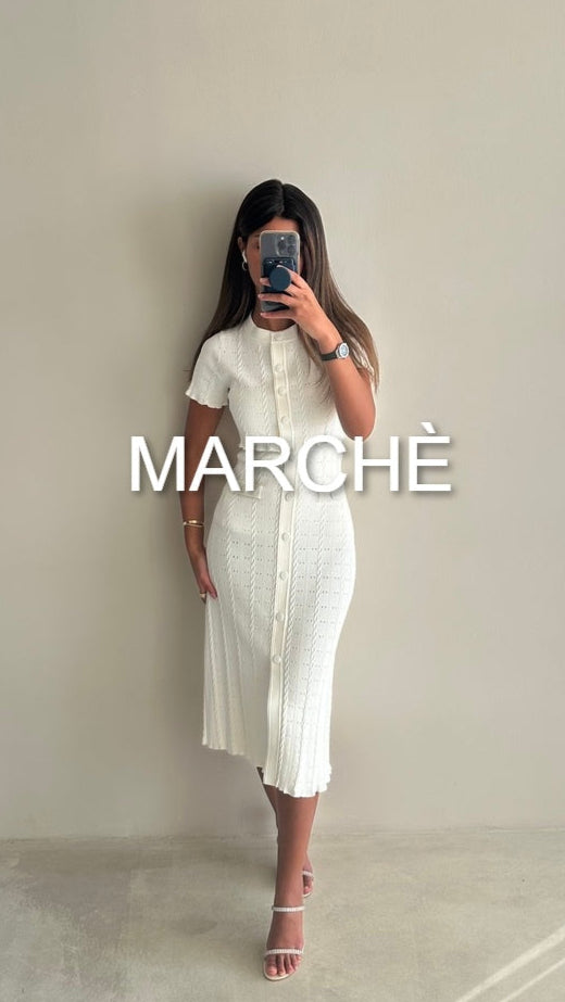 KNITTED SHORT SLEEVE + SKIRT