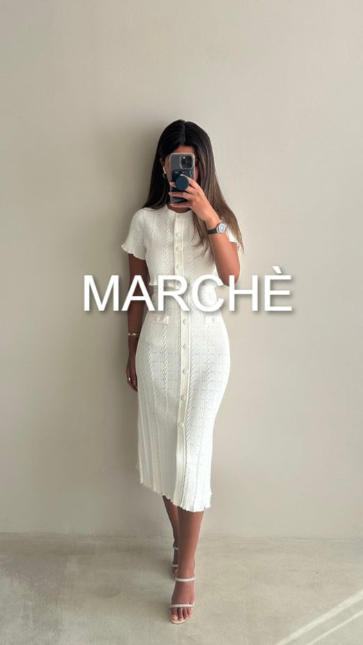 KNITTED SHORT SLEEVE + SKIRT