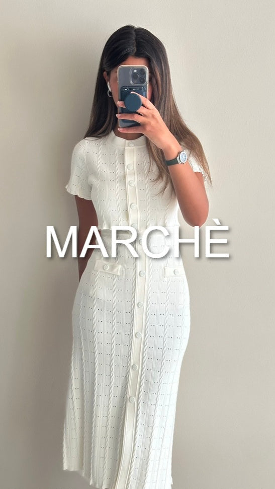 KNITTED SHORT SLEEVE + SKIRT