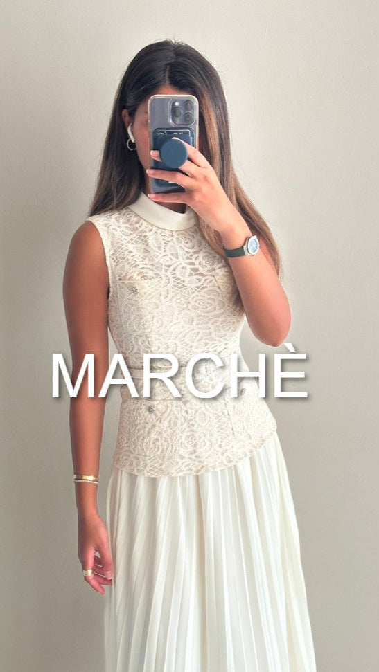 PLEATED MIDI  ROBE